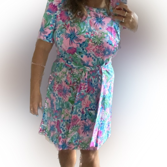 Harriet Dress brand new. Size XL. Color: Mandevilla Baby Paradise Petals - Picture 2 of 2